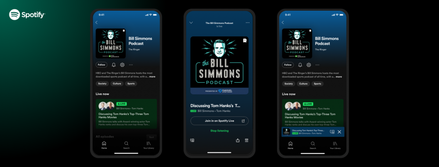 Spotify Greenroom Rebranded to Spotify Live